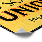 Vintages Surfen Poster (Ecke)