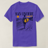 Vintages Surfen San Onofre T-Shirt (Design vorne)