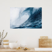 Vintages Surfkunstposter Poster (Küche)