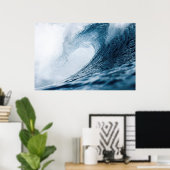 Vintages Surfkunstposter Poster (Heimbüro)