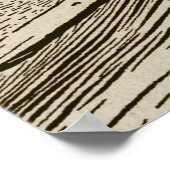 Vintages Surfkunstposter Poster (Ecke)