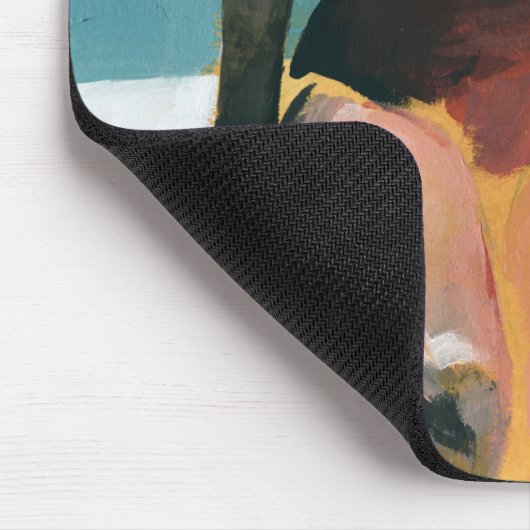 Vintages Swim - Red Swimsuit Mousepad (Ecke)