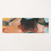 Vintages Swim - Red Swimsuit Yogamatte (Vorderseite (Horizontal))