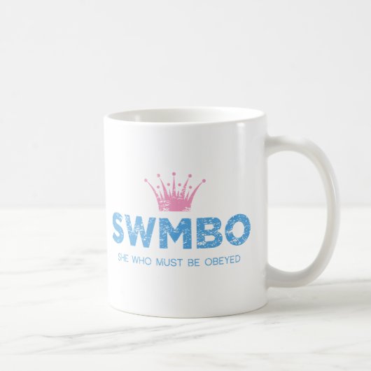 Vintages SWMBO Kaffeetasse (Rechts)