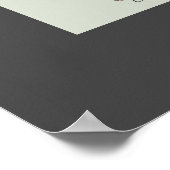 Vintages Tabakpatent Poster (Ecke)