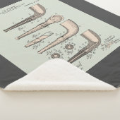 Vintages Tabakpatent Sherpadecke (3/4)