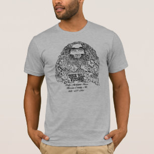 Vintages Tabor-Hügel-Weinkellerei-Shirt T-Shirt