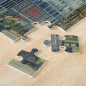 Vintages tägliches Express-Gebäude auf der Fleet S Puzzle (Seite)