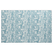 Vintages Talentkitschpfauenblau Stoff (Fat Quarter (45,7 x 55,9 cm))