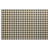 Vintages Tan und Black Buffalo Kariert Stoff (Fat Quarter (45,7 x 55,9 cm))
