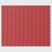 Vintages Tango Flamenco-Tanzmuster Geschenkpapier (Flach)