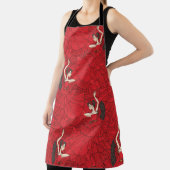 Vintages Tango Flamenco-Tanzmuster Schürze (InSitu)