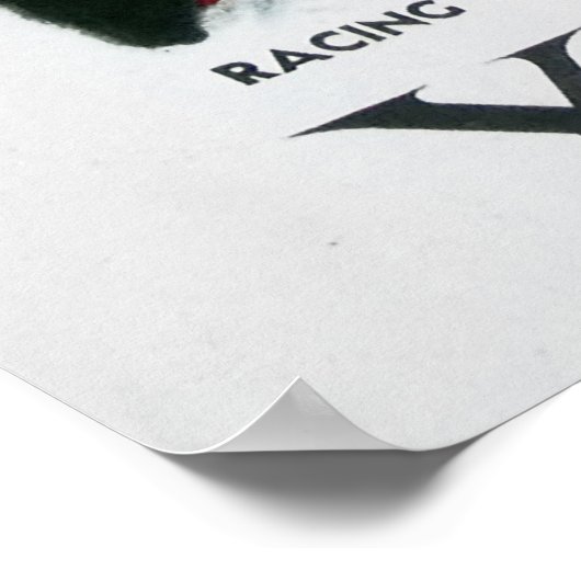 Vintages Tankposter, 1939. Poster (Ecke)