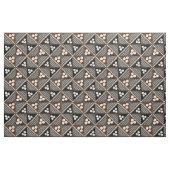 Vintages Tapetenmuster aus Fidschi Stoff (Fat Quarter (45,7 x 55,9 cm))