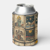 Vintages Tarot Dosenkühler (Kanne Vorderseite)