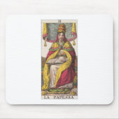 Vintages Tarot hoher Priesterinnen Mousepad (Vorne)