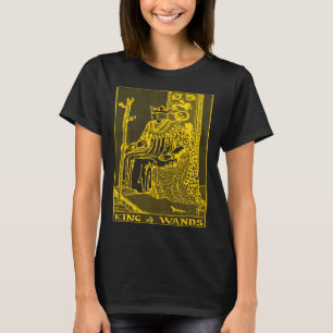 VINTAGES TAROT KARTE DER ANZUG WANDS KING T-Shirt