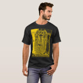VINTAGES TAROT KARTE DIE HOHE PRIESTÄT T-Shirt (Vorne ganz)
