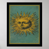 Vintages Tarot "La Lumiere" Poster (Vorne)