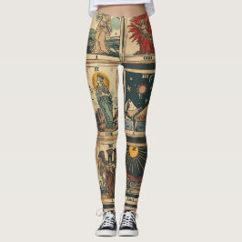 Vintages Tarot Leggings