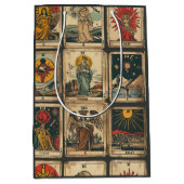 Vintages Tarot Mittlere Geschenktüte (Vorderseite)