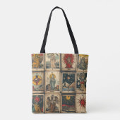 Vintages Tarot Tasche (Rückseite)