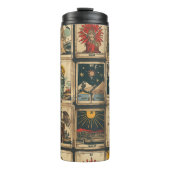 Vintages Tarot Thermosbecher (Vorderseite)