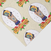 Vintages Tarot TTotoppapier Seidenpapier (Detail)