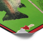 Vintages Tasmania Travel Poster (Ecke)