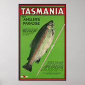 Vintages Tasmania Travel Poster (Vorne)