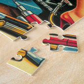 Vintages Tattorium-Button Puzzle (Seite)