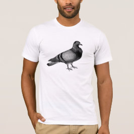 Vintages Tauben-T-Shirt T-Shirt