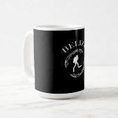 Vintages Tauchen Belize Scuba Ocean Kostümgeschenk Kaffeetasse (Vorderseite Links)