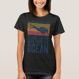 Vintages Tauchen für Damen Tauchen T-Shirt
