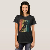 Vintages Tauchen Retro Niedlich T-Shirt (Vorne ganz)