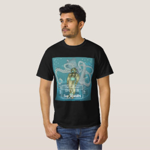 Vintages Tauchermonster T-Shirt
