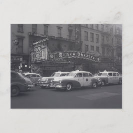 Vintages Taxi Autos Kinematisches Auto Postkarten