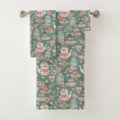 Vintages Tee-Party Badhandtuch Set (Insitu)