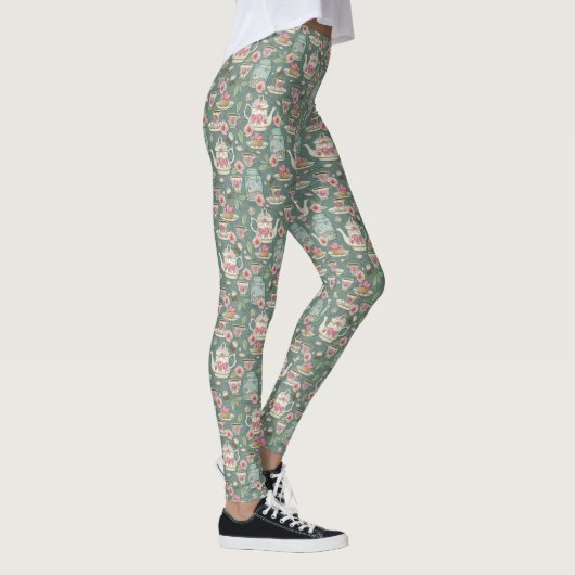 Vintages Tee-Party Leggings (Rechts)