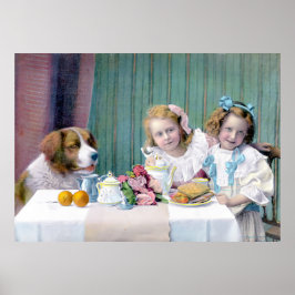 Vintages Tee-Party Poster