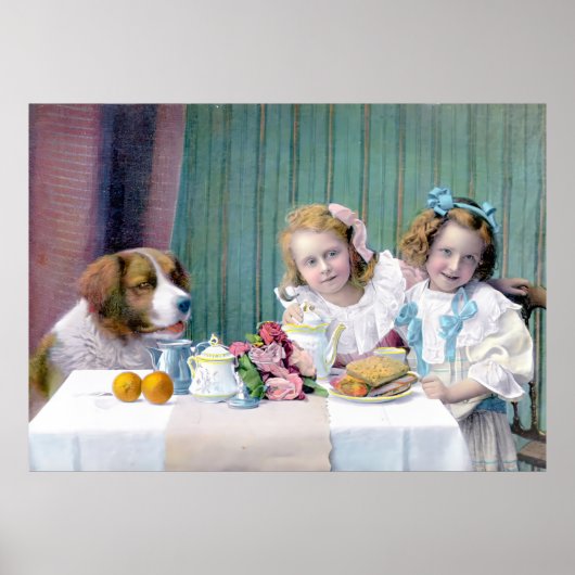 Vintages Tee-Party Poster (Vorne)