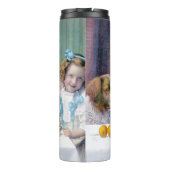 Vintages Tee-Party Thermosbecher (Rückseite)