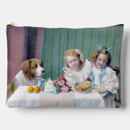 Vintages Tee-Party Zubehörtasche