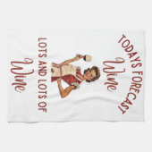 Vintages Teetuch, Funny Retro Tee Handtücher, Funn Geschirrtuch (Horizontal)