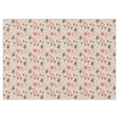 Vintages Teezeitmuster Tischdecke (Vorderseite (Horizontal))