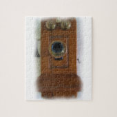 Vintages Telefonpuzzle Puzzle (Vertikal)