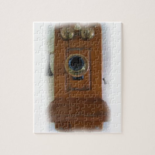 Vintages Telefonpuzzle Puzzle (Vertikal)