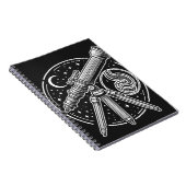 Vintages Telescope Art Notizblock (Rechte Seite)