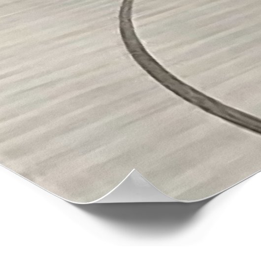 Vintages Teleskop Poster (Ecke)