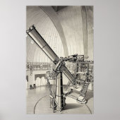 Vintages Teleskop Poster (Vorne)